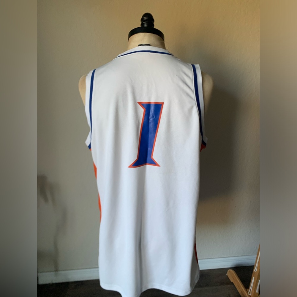 Florida Gators White and Blue Basketball Jersey - Picture 5 of 16